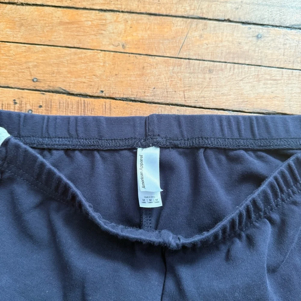 American Apparel Dark Minnesota Blue Shorts - Picture 3 of 3